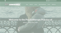 Desktop Screenshot of lifeissuespsychotherapy.com